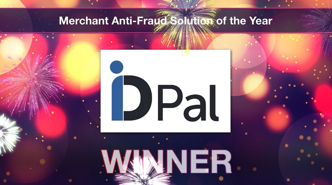 ID-Pal wins Merchant Anti-Fraud Solution of the Year at the 2020 Payments Awards.