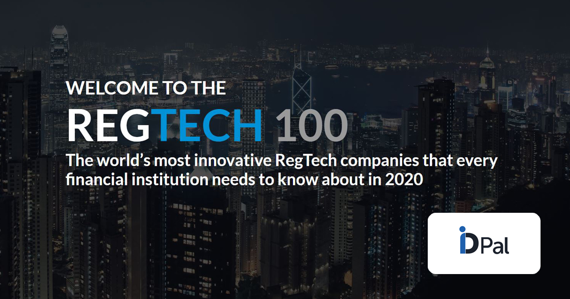 ID-Pal Selected for RegTech 100