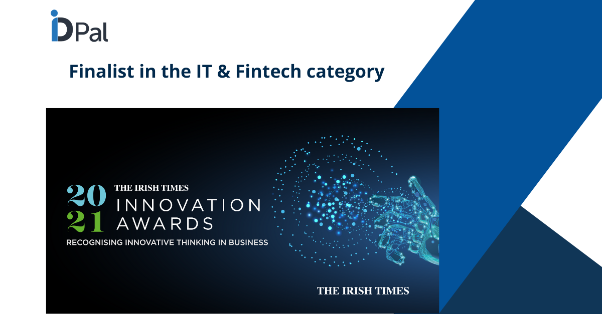 ID-Pal is finalist for The Irish Times Innovation Awards 2021