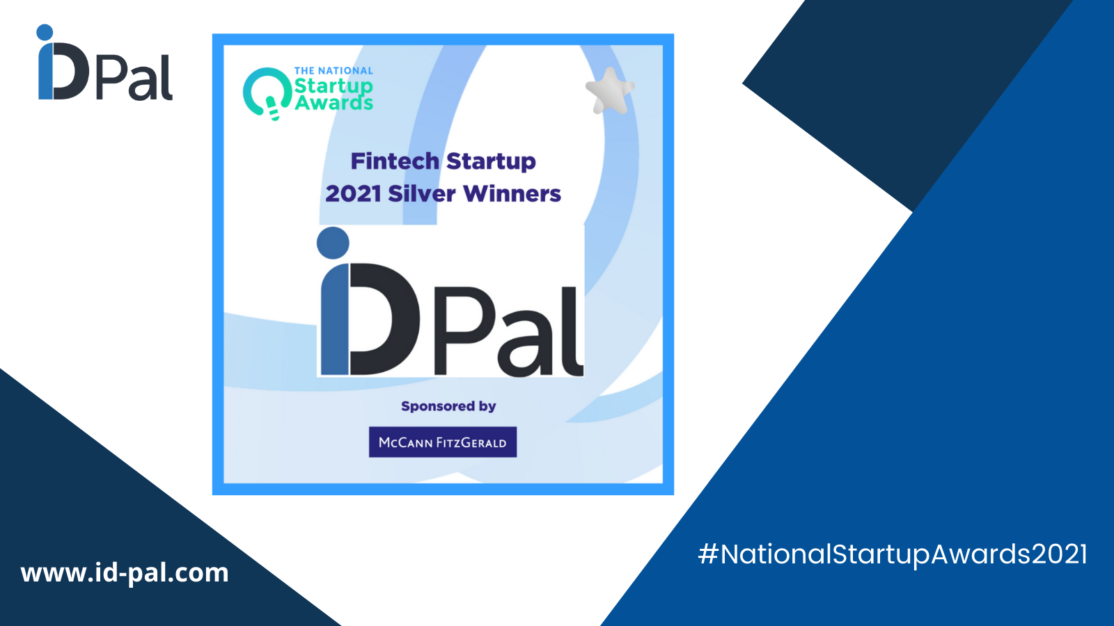 ID-Pal wins Silver in Fintech Startup category at the National Startup Awards 2021