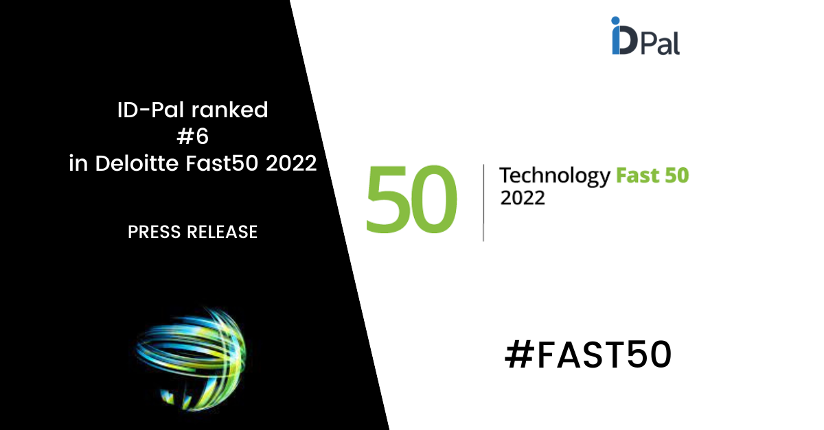 ID-Pal ranked 6th in the Deloitte Fast50