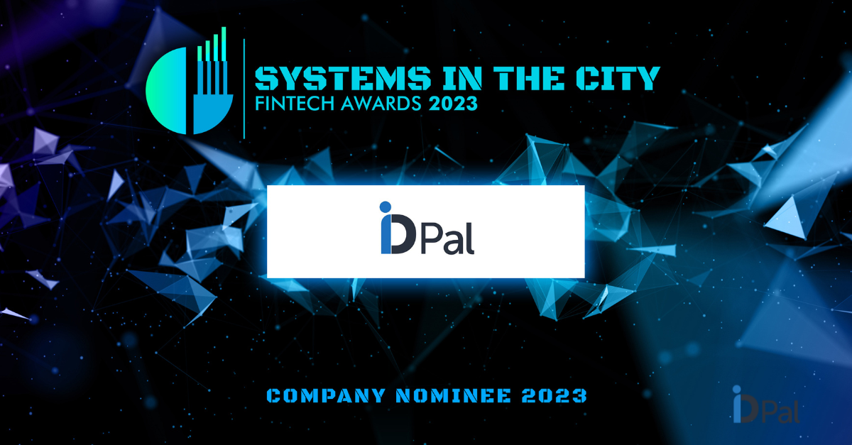 ID-Pal shortlisted for Wealth Management Solution at Systems in the City Awards