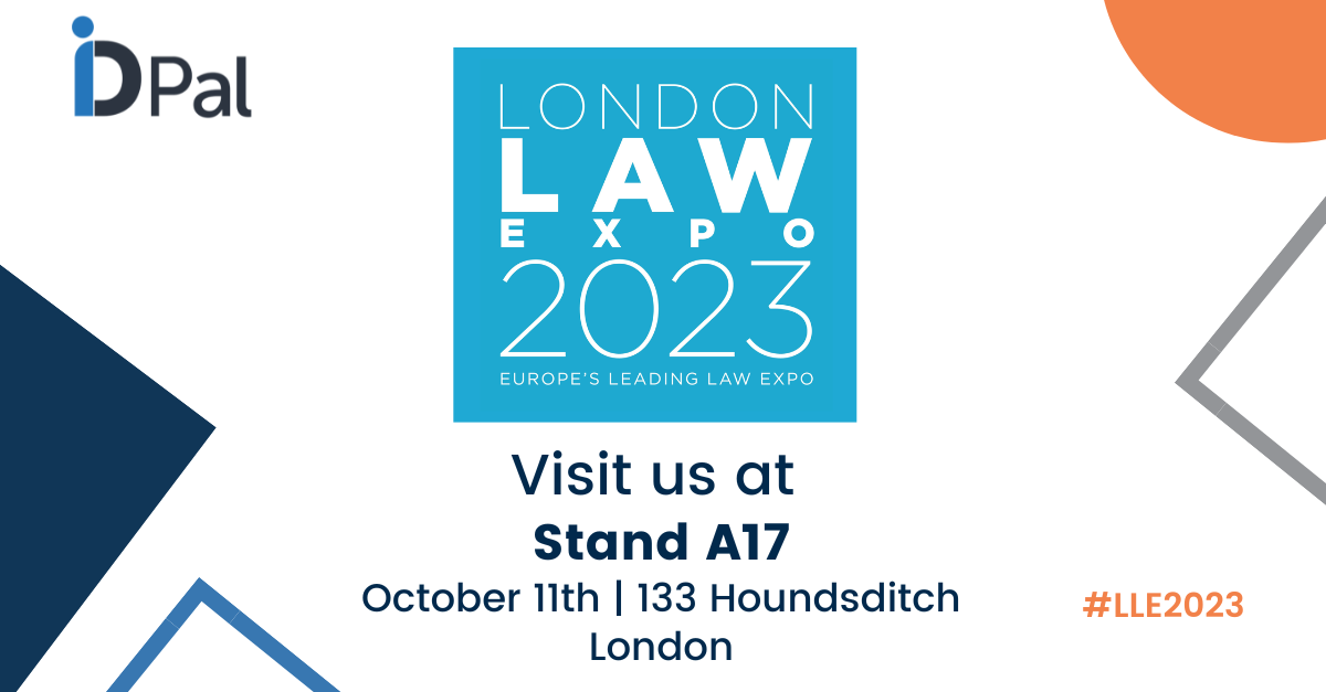Meet with ID-Pal at London Law Expo!