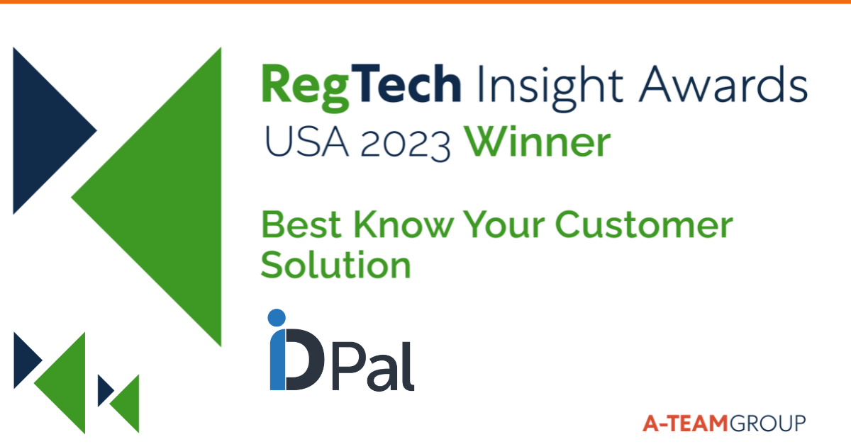 ID-Pal Triumphs at RegTech Insight USA Awards Following Impressive US Launch