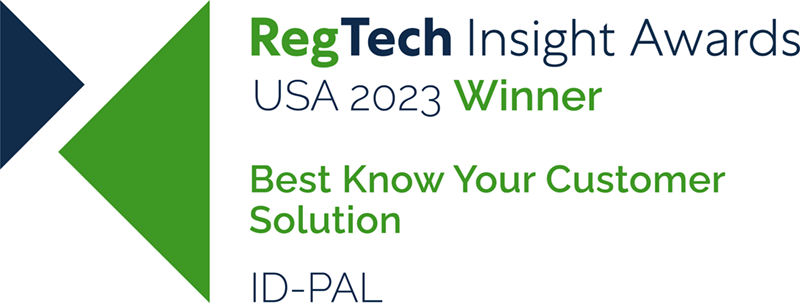 regtech insight award winner USA 2023 id-pal