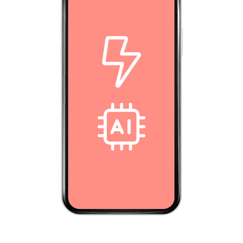 AI powered identify verification on mobile screen