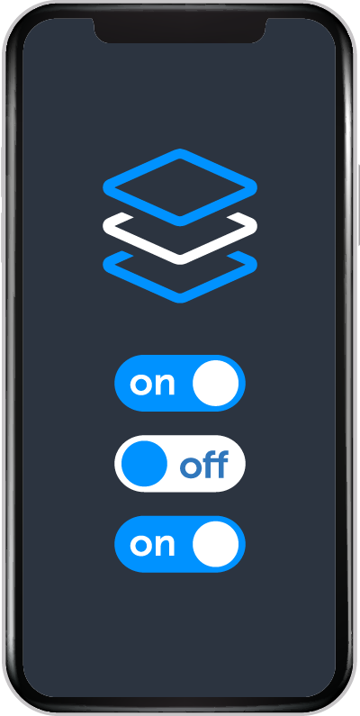 Configurable UX on iPhone or Android