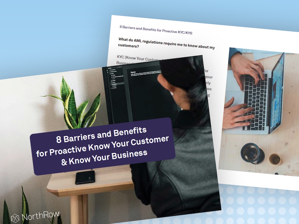 Proactive KYB and KYC