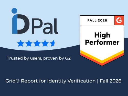 ID-Pal named G2 High Performer Fall 2026 IDV report