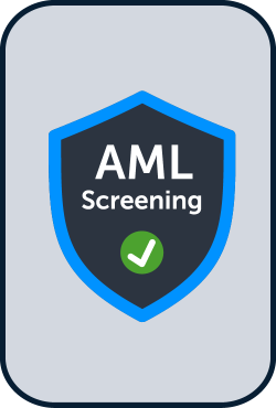 Anti Money Laundering (AML) Screen solution for business